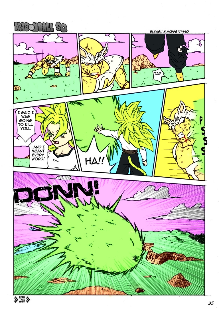 Dragon Ball SQ - page35 (colored)