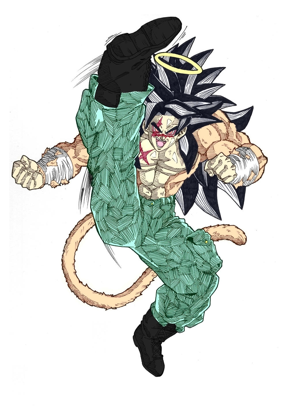 OC - SSJ4 Okura