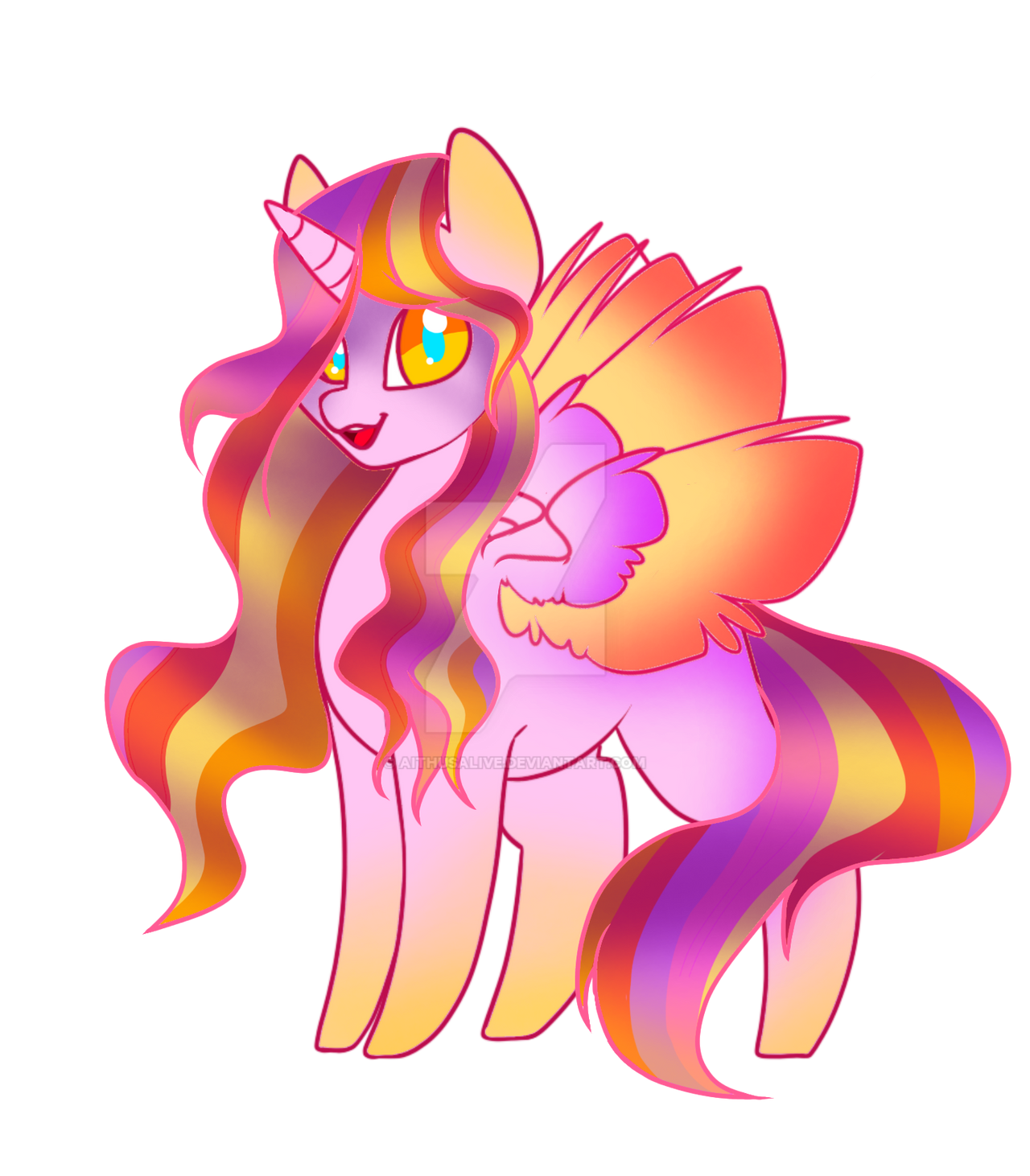 Rengoku + Princess Cadence by AithusaLive on DeviantArt