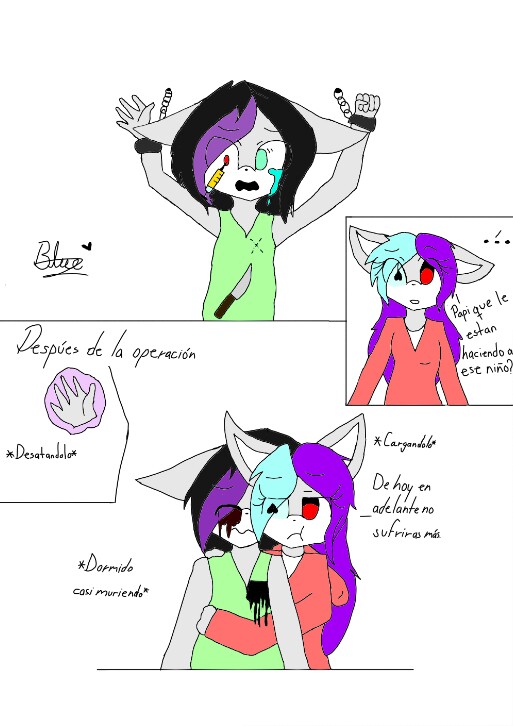 Un nuevo comic de Kae y Blue