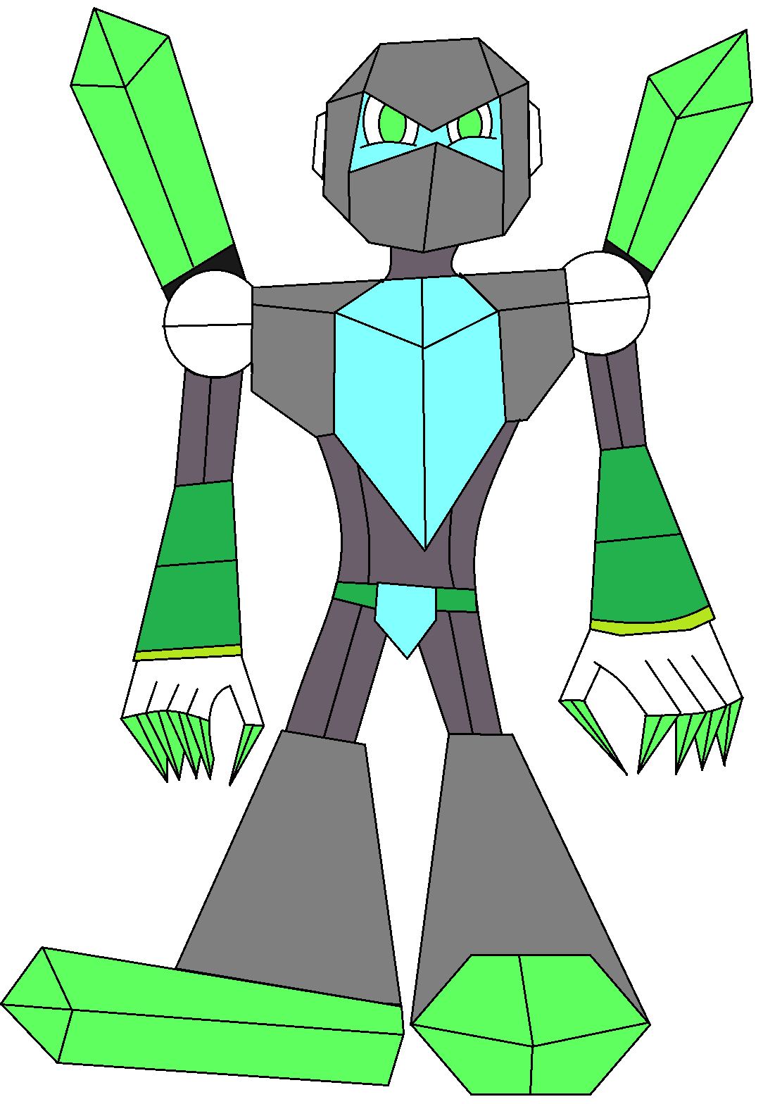 Geode Man by SonicMan199 on DeviantArt