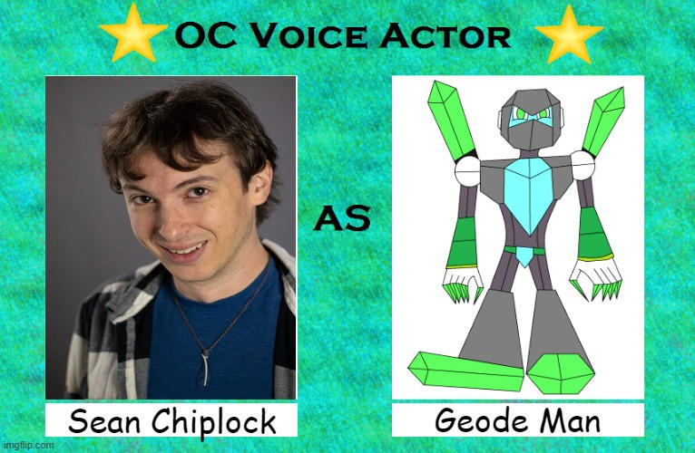 Sean Chiplock as Geode Man by SonicMan199 on DeviantArt