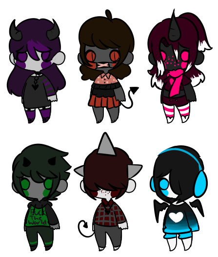 [CLOSED ADOPTS] SET PRICE|DEMONS