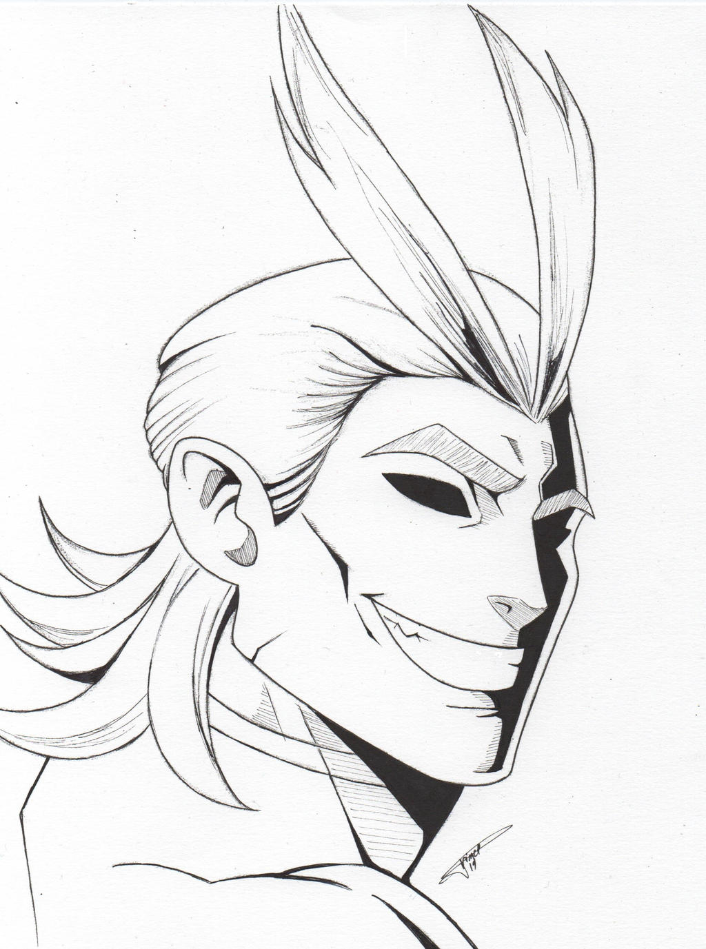 All Might By Prince376 On Deviantart