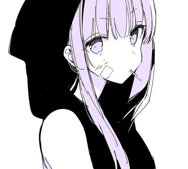 super duper purple anime girl by Sagelet on DeviantArt