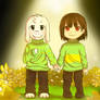 Undertale - Asriel and Chara