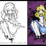 Neko_Rei Coloring Page2
