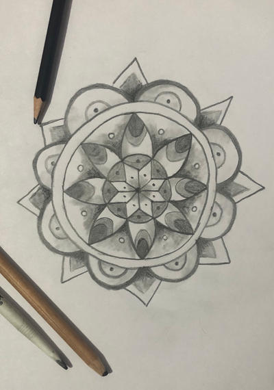 Mandala shading by Ramyasen on DeviantArt