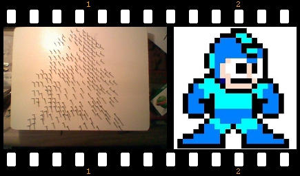 Megaman Stringart Day 1