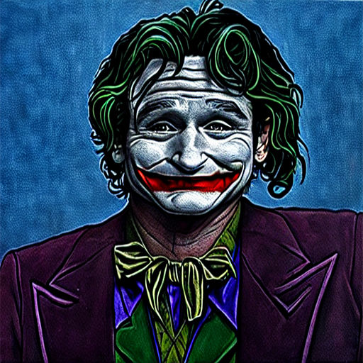 Robin Williams as Joker by Thepermman on DeviantArt