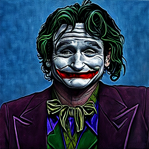 Robin Williams as Joker by Thepermman on DeviantArt