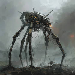 [OPEN] ADOPT AI WORK - Concept of Mecha Spider  1