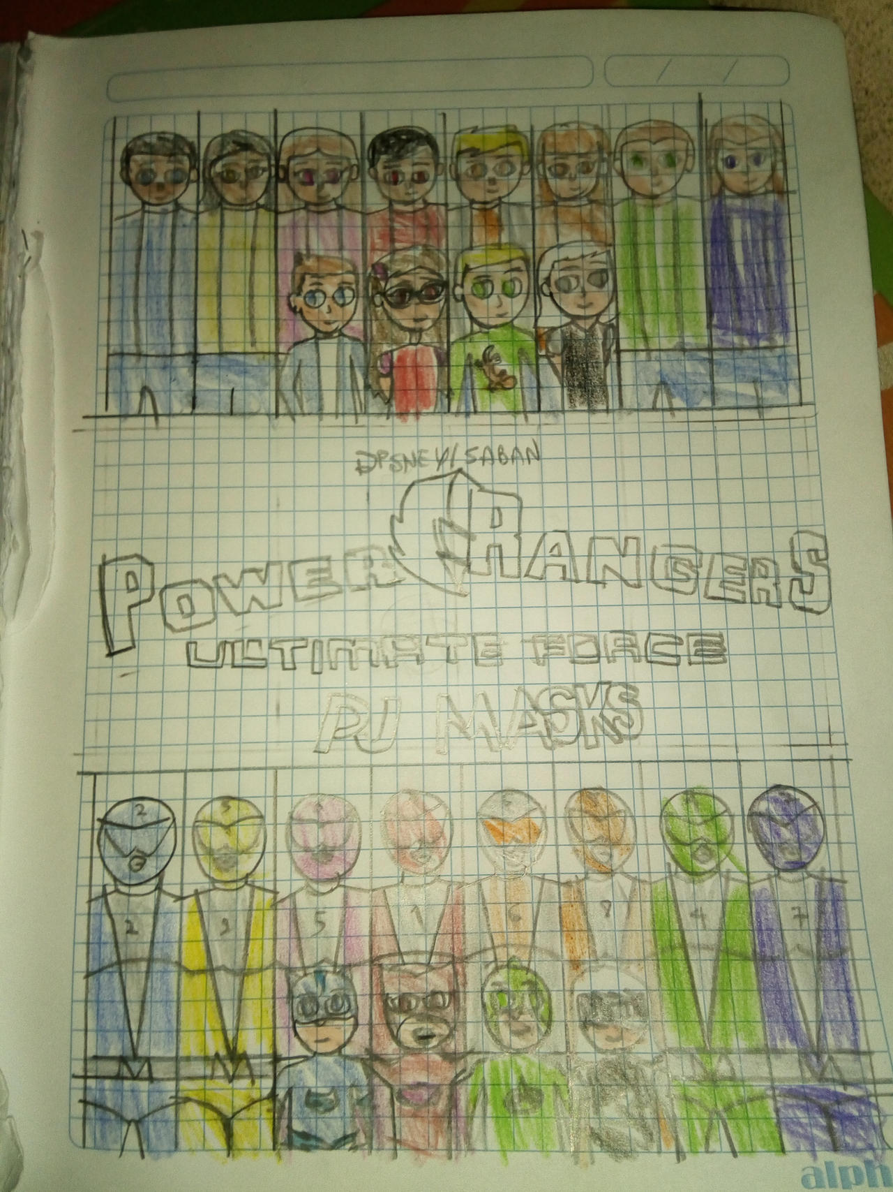 Power Rangers Ultimate Force PJ Masks. The poster by Cris001arte on ...