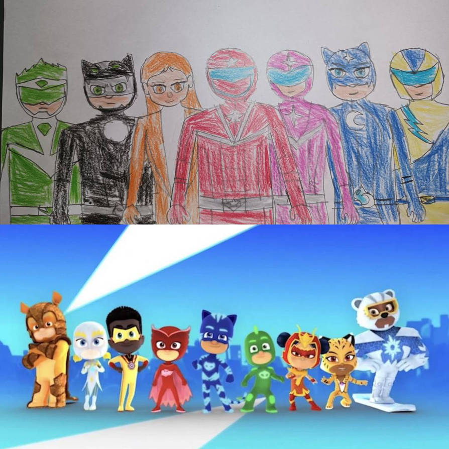 PJ Masks Power Heroes and Universal Alliance Force by Cris001arte on ...