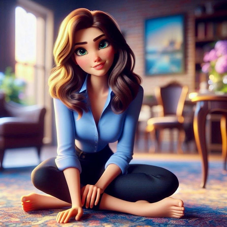 Rapunzel heart-to-heart by GaugedPhoton on DeviantArt
