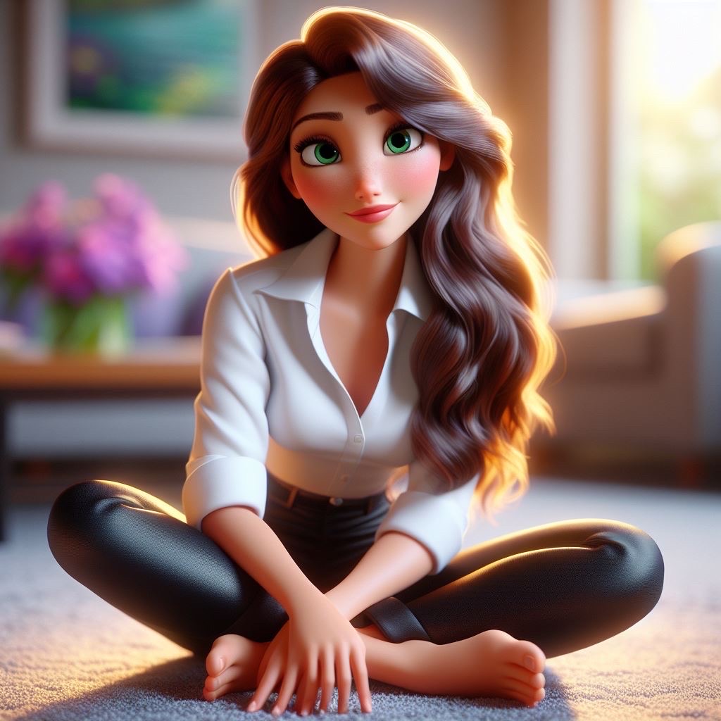 Rapunzel heart-to-heart (white 1) by GaugedPhoton on DeviantArt