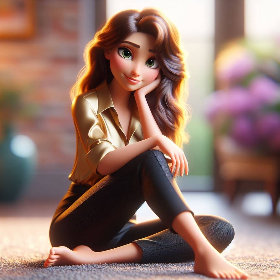 Rapunzel heart-to-heart (golden 1) by GaugedPhoton on DeviantArt
