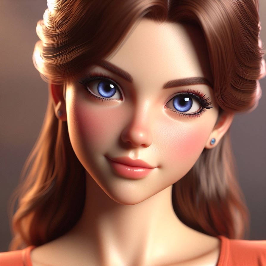 Daisy Renders Nintendo Princess Daisy realistic portrait by GaugedPhoton on DeviantArt