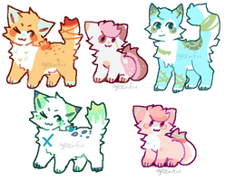 [2/5 open] Set Price Kitty Adoptables!