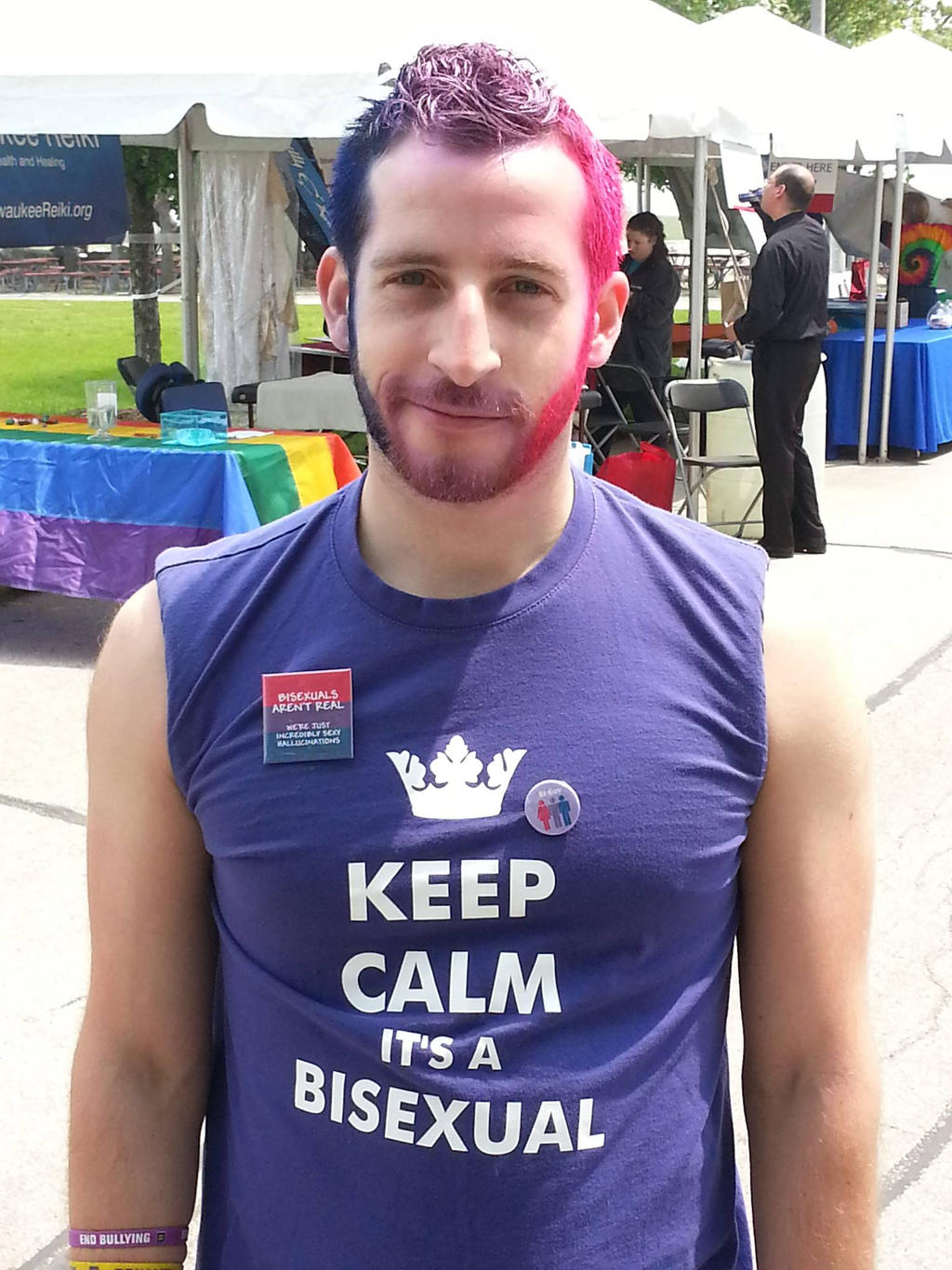 Keep Calm It's a Bisexual