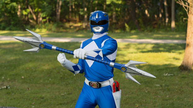 MMPR Blue Ranger Cosplay 8