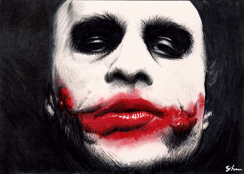 Heath Ledger Joker 02 by twoshirts