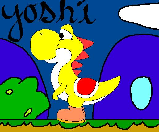 Yellow Yoshi Retro