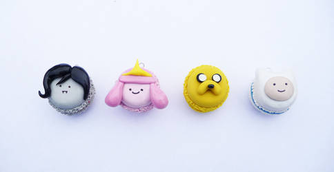 Adventure Time Macaron charms