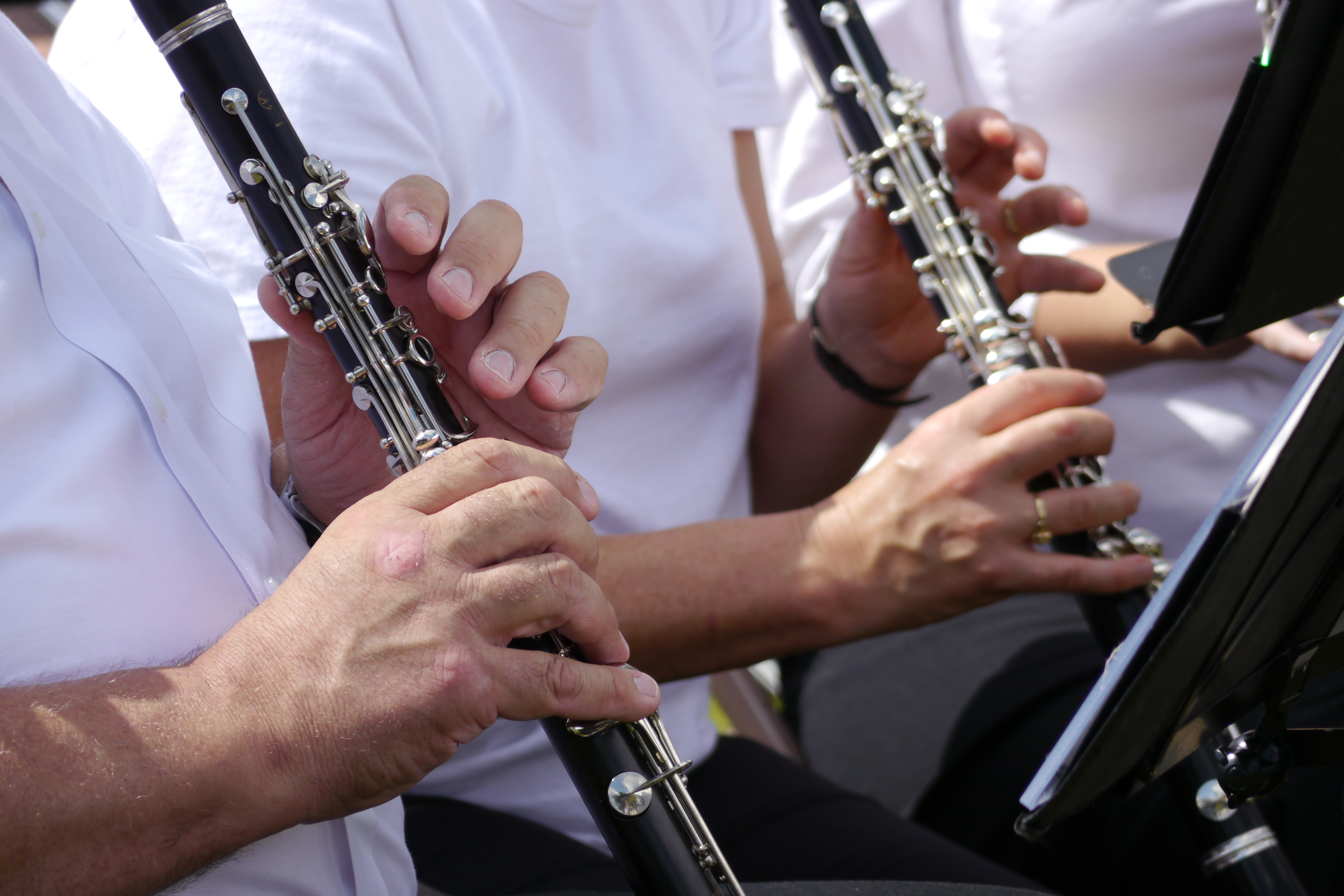 Playing Clarinets