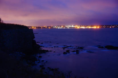 Newport Cliff Walk Sunset