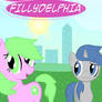 My Little Pony: Greetings from Fillydelphia Cover.