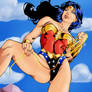 Colored Wonder Woman