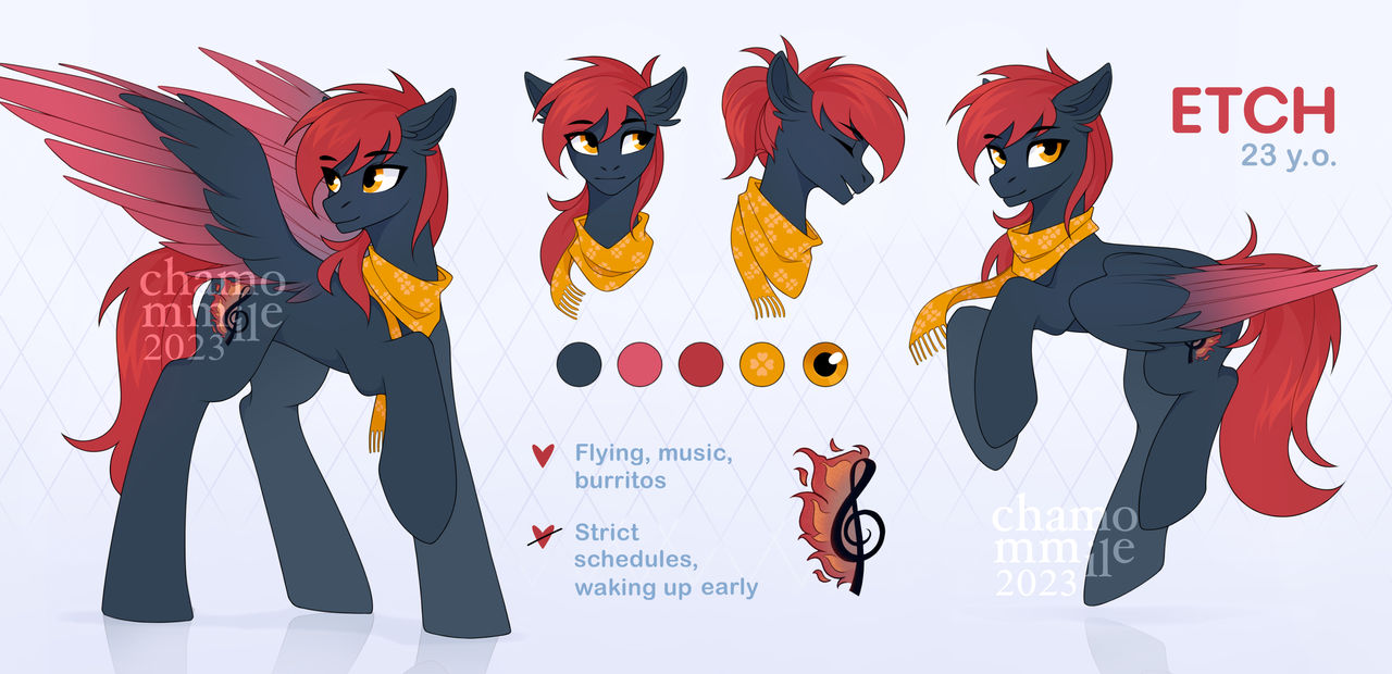 Character reference by chamommile on DeviantArt