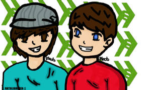 *__* Ian Hecox and Anthony Padilla (Smosh)