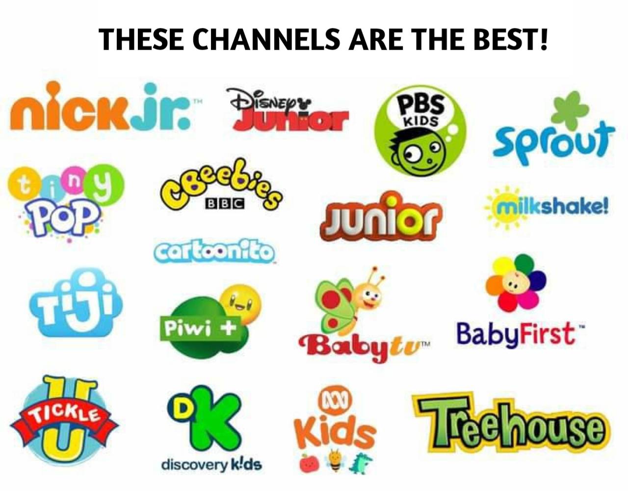 These channels are the best by fanbyjazzystar123 on DeviantArt