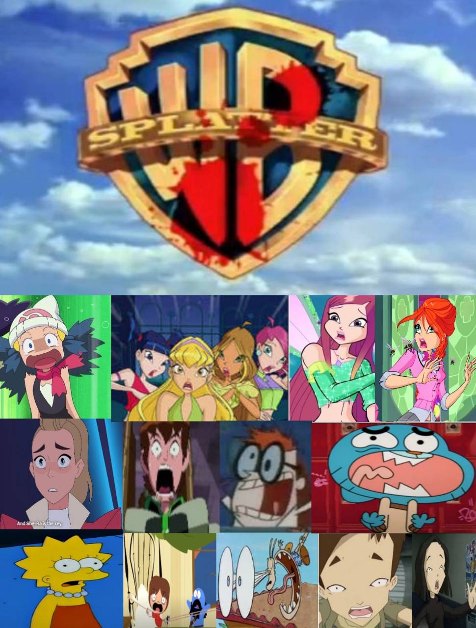 everybody are scared Warner Brothers splatter by fanbyjazzystar123 on ...