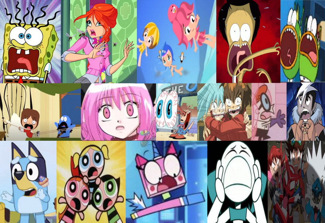 My scream Characters Reaction template by fanbyjazzystar123 on DeviantArt