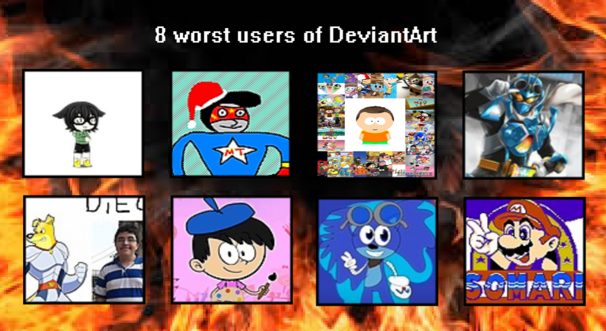 Deviantart Imageis My top 8 worst users of deviantart by fanbyjazzystar123 on DeviantArt