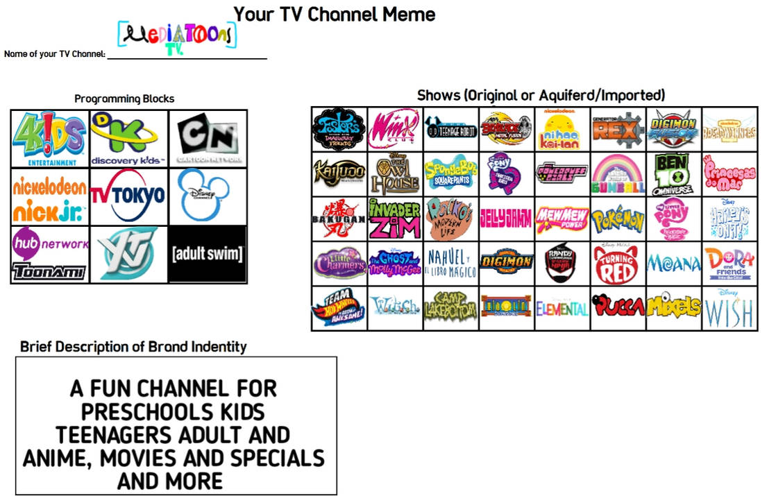 My Own TV Channel by fanbyjazzystar123 on DeviantArt