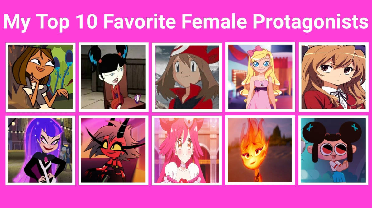 Most Female Deviantart My top 10 Favourite Female Protagonists by fanbyjazzystar123 on DeviantArt