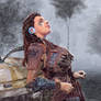 Aloy under the rain