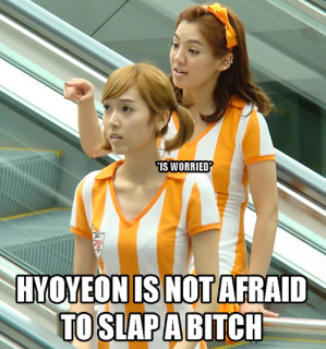 Hyoyeon and Jessica SNSD xD