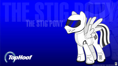 The Stig Pony Wallpaper