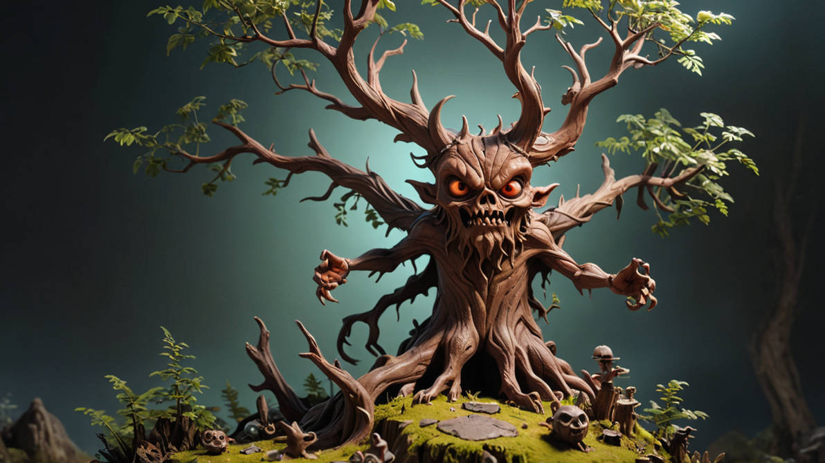Demok Tree The Tree Of Devil by Mokasx on DeviantArt