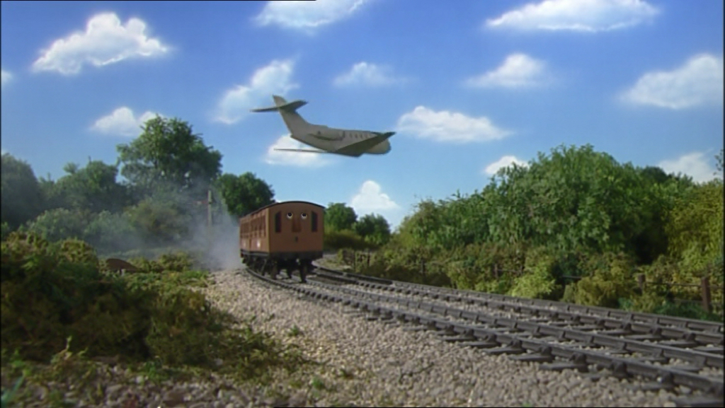 Fixed Scenes Thomas and the jet Plane (fixed scene) by AppleBloomFun on DeviantArt