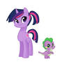 My Teenage Pony: Twilight and Spike