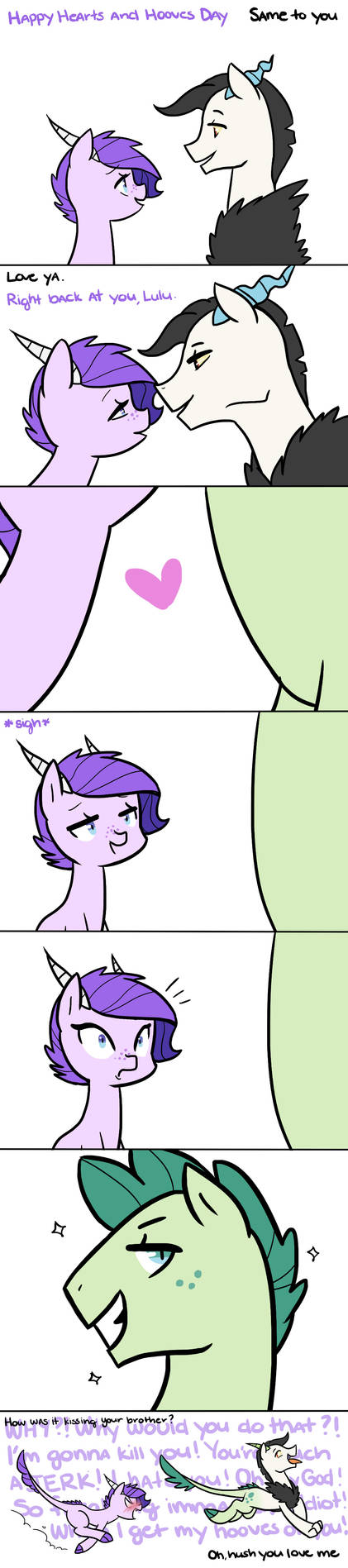 Happy Hearts and Hooves Day by kianamai
