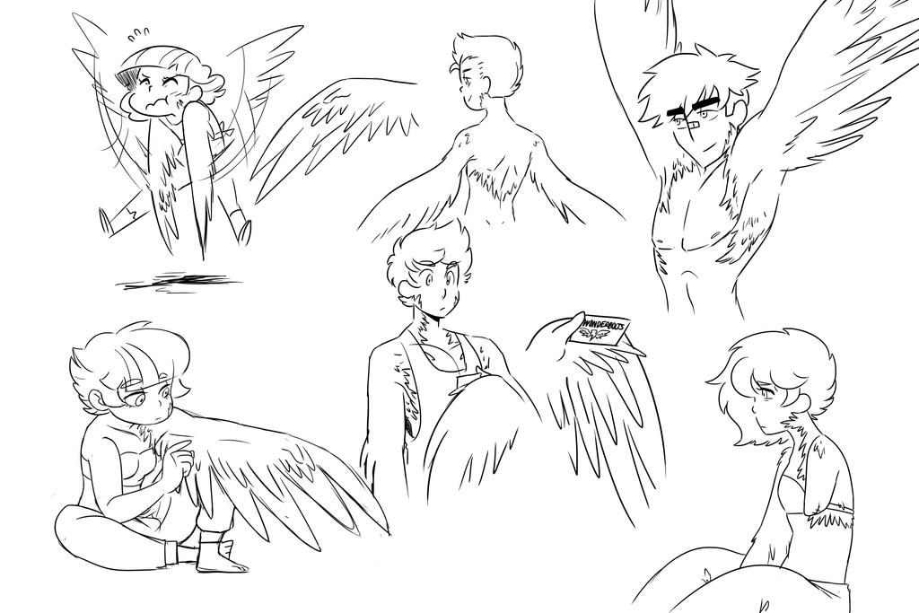 Humanized Pegasus (study)