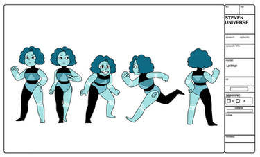 Larimar Character Turnaround