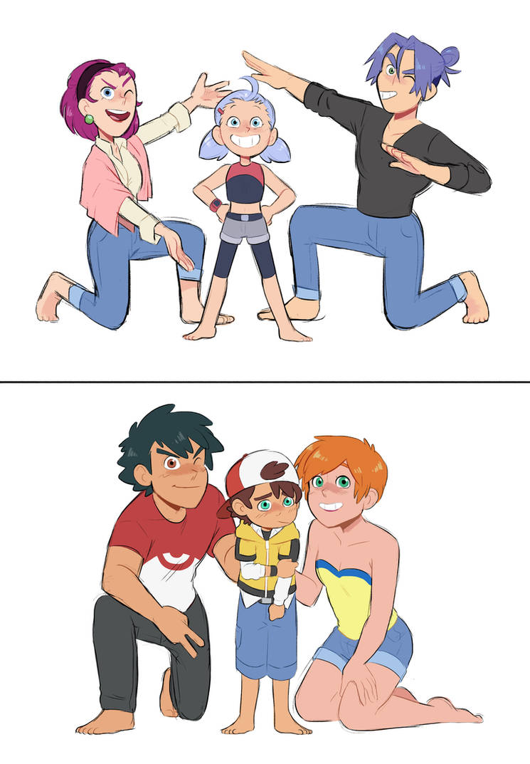 Rocketshippy Next Generation: Rocketshipping/Pokeshipping by kianamai on DeviantArt